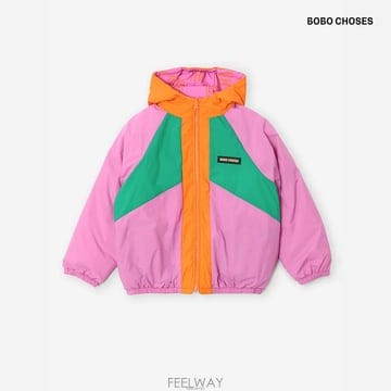 보보쇼즈 26FW 올모스트 모아레 올오버 아노락 양면자켓 B226AC100