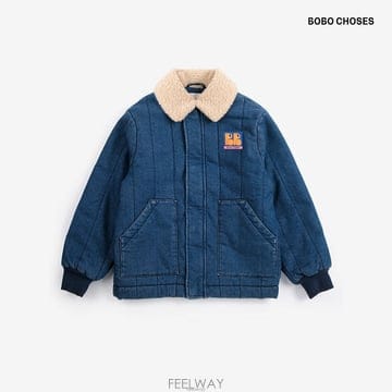보보쇼즈 26FW Booo Bo Choses 태그 데님자켓 B226AC105