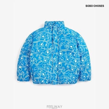 보보쇼즈 26FW Sketchy Flowers 올오버 아노락 자켓 B226AC102