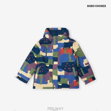 보보쇼즈 26FW Paint Forest 올오버 아노락 스키 자켓 B226AC106
