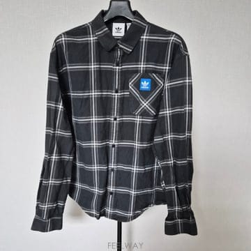 24FW 아디다스 85 프란넬 셔츠자켓 셔켓 W-긴팔-362