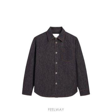 아미 LONGSLEEVEDSHIRTS UJK918DE0129402 B0192308365