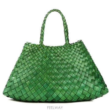(8893 PARROT GREEN) 여성 산타 크로체 스몰 토트백 26FW