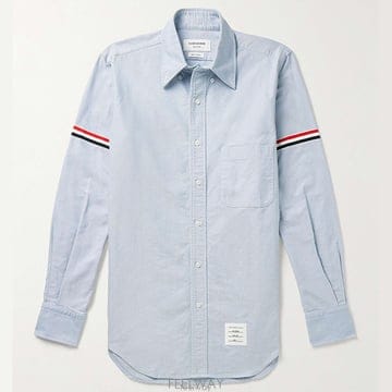 Thom Browne 26 FW ����� ����Ʈ���� �ս����� ��ư�ٿ�Į�� �׷α׷� Ʈ�� ��ư �������� ����26 FW ����� ����Ʈ���� �ս����� ��ư�ٿ�Į�� �׷α�