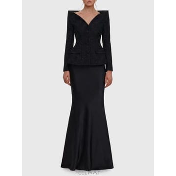 Self Portrait 26FW ���� ��Ʈ����Ʈ ���ǽ� AW26 057XA B BLACK26FW ���� ��Ʈ����Ʈ ���ǽ� AW26 057XA B BLACK