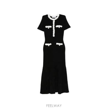 Self Portrait 26FW ���� ��Ʈ����Ʈ ���ǽ� AW26 099MA B BLACK26FW ���� ��Ʈ����Ʈ ���ǽ� AW26 099MA B BLACK