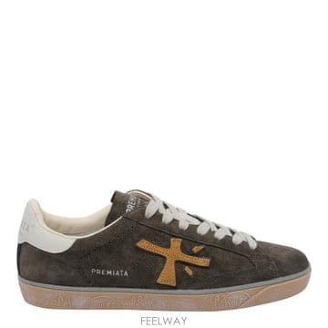 Premiata 26FW �����̾�Ÿ ��Ƽ�� �ο� ����Ŀ�� STEVEN 7627 Brown26FW �����̾�Ÿ ��Ƽ�� �ο� ����Ŀ�� STEVEN 7627 Brown