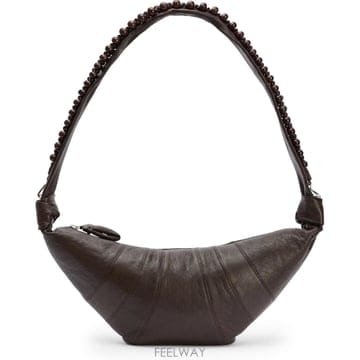 당일발송 르메르 Croissant medium bag with pearls