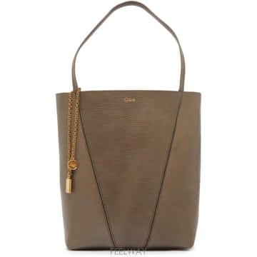 Chloe ���Ϲ߼� ���ο� Small Chloe Spin tote bag���Ϲ߼� ���ο� Small Chloe Spin tote bag