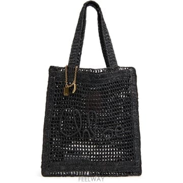 Chloe ���Ϲ߼� ���ο� Summer Banana crochet tote bag���Ϲ߼� ���ο� Summer Banana crochet tote bag