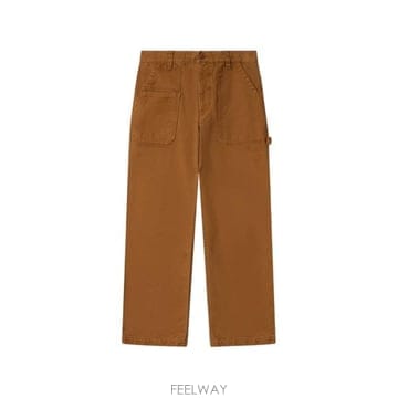 이자벨 마랑 스트레이트 팬츠 브라운