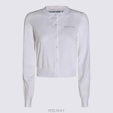 26FW 알렉산더 왕 스웨터 1KC3263085 104 SOFT WHITE