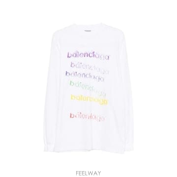 Balenciaga 26FW �߷��þư� ���� Ƽ���� A009CT TVVK99000 White26FW �߷��þư� ���� Ƽ���� A009CT TVVK99000 White