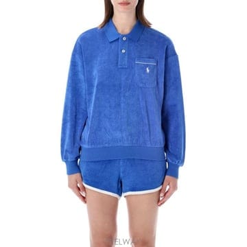 Ralph Lauren 26SS ���� �����η� ���� Ƽ���� 211A12737 001 GALA BLUE26SS ���� �����η� ���� Ƽ���� 211A12737 001 GALA BLUE