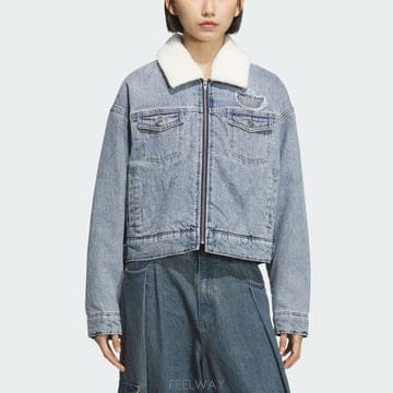 25FW 아디다스 XS 오버핏 누빔 퀼팅 청자켓 W-점퍼-209