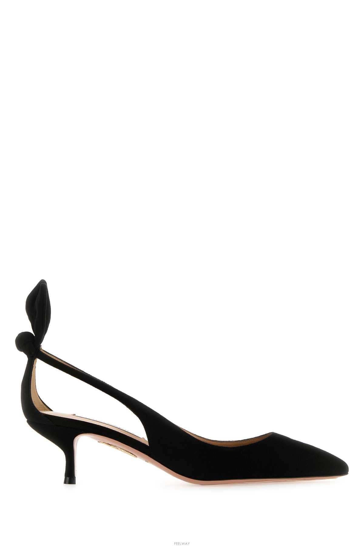 Aquazzura �������ֶ� ���� Ÿ�� ������ 50 DENMIDP2SUE BLACK B0441181849�������ֶ� ���� Ÿ�� ������ 50 DENMIDP2SUE BLACK B0441
