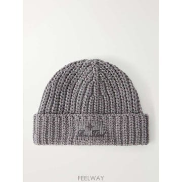 스톤 아일랜드 로고-엠브로이드 COTTONCHENILLE 비니 L2 B0082289167