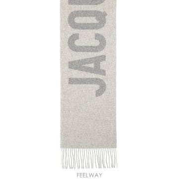 26 F/W 자크뮈스 SCIARPA 인 라나 콘 FRANGE E 로고 B0042309531