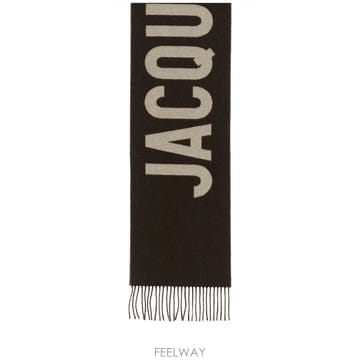 26 F/W 자크뮈스 SCIARPA 인 라나 콘 FRANGE E 로고 B0042309532