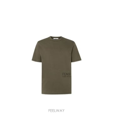 펜디 로고 티셔츠 FY1370B19QF0QQ4 B0192308620