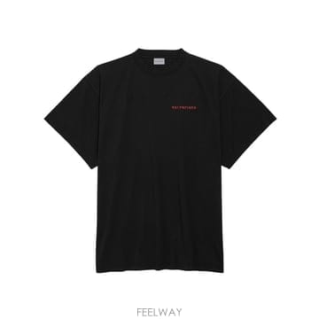 발렌시아가 HALFSLEEVE 티셔츠 850345TVVE61000 B0192308627