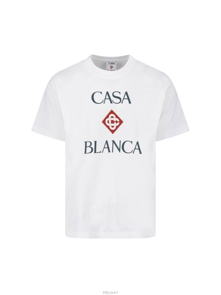 CASABLANCA ī�����ī �ΰ� Ƽ���� MPF26JTS00120WHITEJERSEY B0192308640ī�����ī �ΰ� Ƽ���� MPF26JTS00120WHITEJERSEY B01923