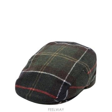 바버 GALLINGALE TARTANCHECK 플랫슈즈 캡 MHA0 B0192308716