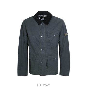 바버 윈터 DRIFTER 밀리터리 자켓 인 워싱 WAXED 코튼 M B0192308771