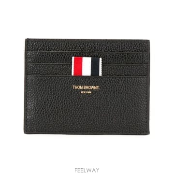 톰 브라운 블랙 레더 카드홀더 MAW031L00198001 B0562307974