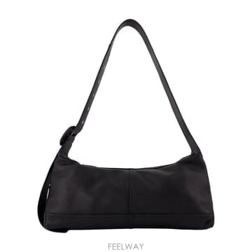 26 F/W 아미 ETIENNE 스몰 크로스바디 아미 파리 레더 블랙 B0732289512