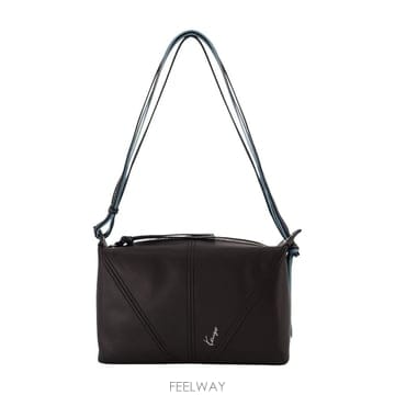 26 F/W 겐조 숄더 백 KENZO 레더 블랙 FG62SA105L3 B0732289551