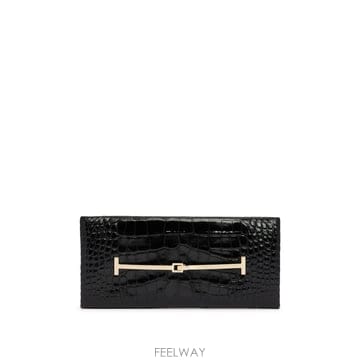 26 F/W 톰포드 TUMBLED 소프트 프린트 크록 클러치 L195 B0742293545