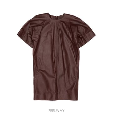 26 F/W 토템 코쿤 레더 드레스 264WRD0370LE0236/0 B0742295045