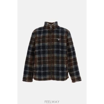 26 F/W 바버 타탄 후리스 지퍼 MFL0187TN38 B0032297618