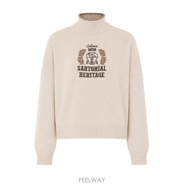 26 F/W 브루넬로 쿠치넬리 로고 스웨터 M12722204/CDW7 B0012293856