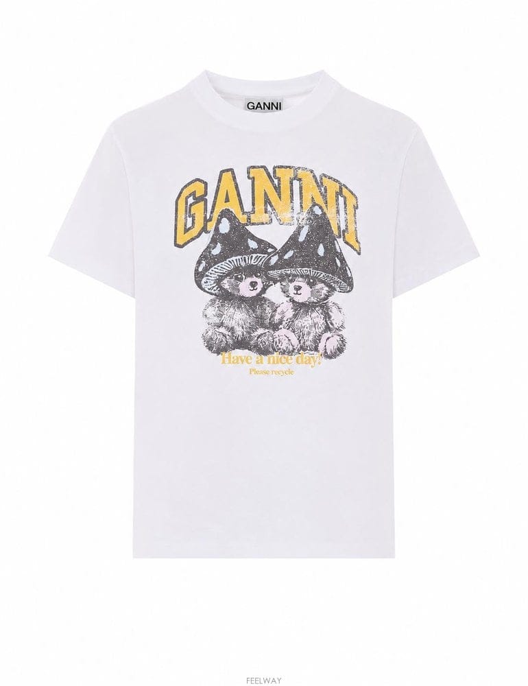 GANNI 26 F/W ���� Ƽ���� WITH �ΰ� & �׵� MUSHROOM ���� B001229387226 F/W ���� Ƽ���� WITH �ΰ� & �׵� MUSHROOM ���� B001