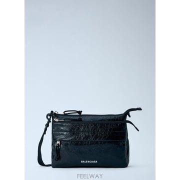 26 F/W 발렌시아가 익스플로러 더블 파우치 메신저 백 873182 B0112294371