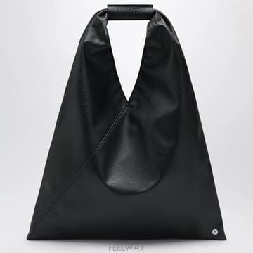 26 F/W MM6 메종 마르지엘라 스몰 재패니즈 백 인 블랙 인조  B0052309814