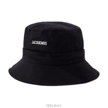22 F/W 자크뮈스 GADJO 버킷 모자 JACQUEMUS 블랙 코 B0731450242