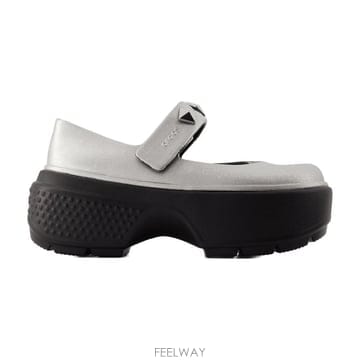 24 F/W 크록스 STOMP 마리 제인 플랫슈즈 CROCS 신세틱  B0731451770
