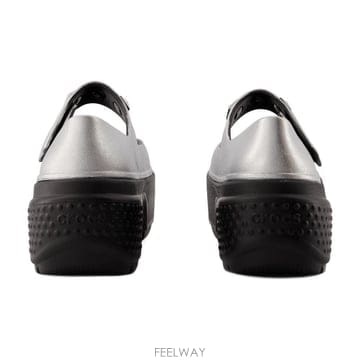 24 F/W 크록스 STOMP 마리 제인 플랫슈즈 CROCS 신세틱  B0731451770