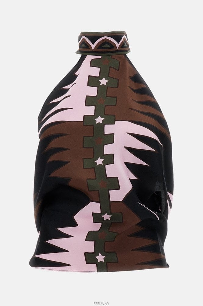 Emilio Pucci 26 F/W ���и��� Ǫġ �����긮�� ��ũ Ʈ�� ž 6URM436U8 B003230564826 F/W ���и��� Ǫġ �����긮�� ��ũ Ʈ�� ž 6URM436U8
