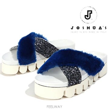 조슈아샌더스 10131F BLUE FUR 블루퍼 샌들
