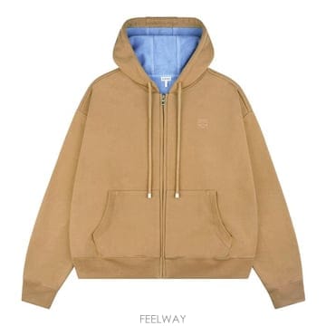 로에베 애너그램 후드 집업 티셔츠