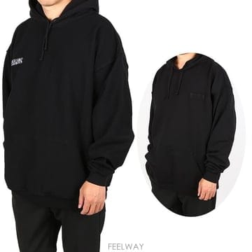 베트멍 UA53HD280B BLACK 인사이드 아웃 후드 블랙
