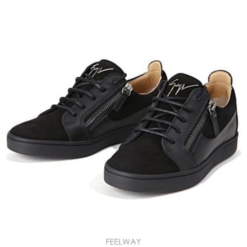 쥬세페자노티 RW70002 NERO 블랙 벨벳 스니커즈