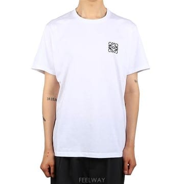 로에베 H526Y22X75 2100 아나그램 로고 티셔츠