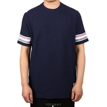 톰브라운 MJS204A J0046 415 스트라이프 반팔