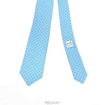 에르메스 H006268T 마일론 섀도우 샹달 실크 넥타이aa67711