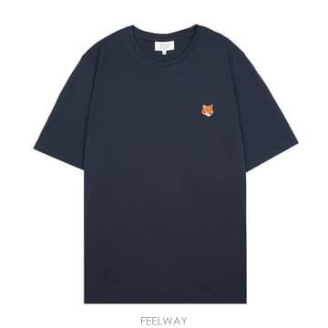 메종키츠네 PM00107KJ7026 0413 폭스 헤드 레귤러핏 티셔츠